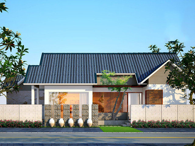 Mẫu nhà cấp 4 điển hình