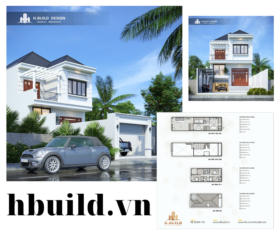 thiết kế nhà mái ngói