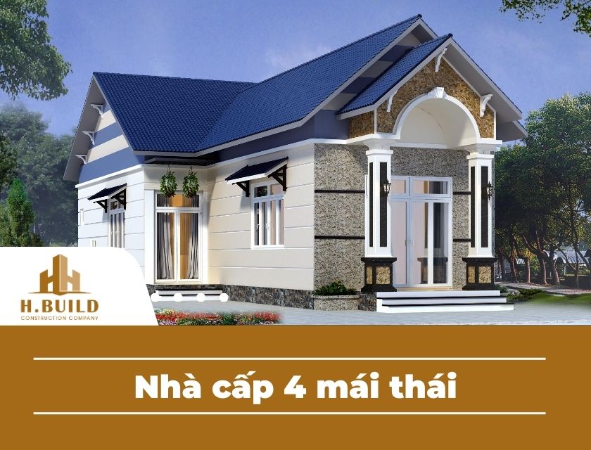 Nhà cấp 4 mái thái 