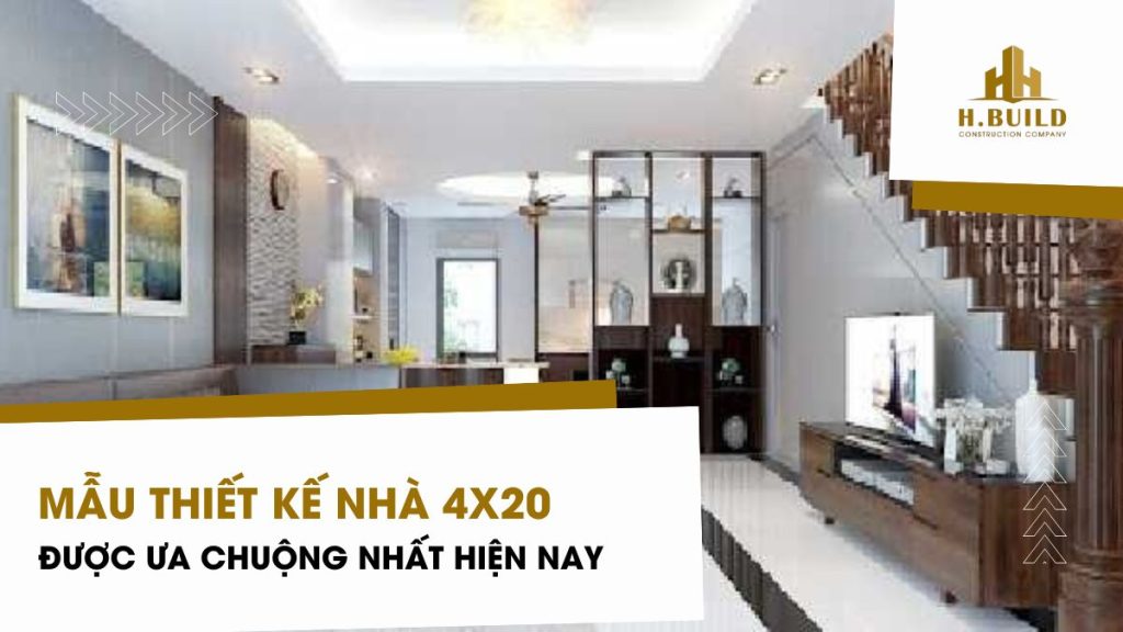 Mẫu thiết kế nhà 4x20